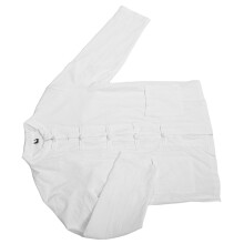 Hochzeitshemd Chinesisches Hemd Für Herren 152,00x68,50x0,40cm Weiß