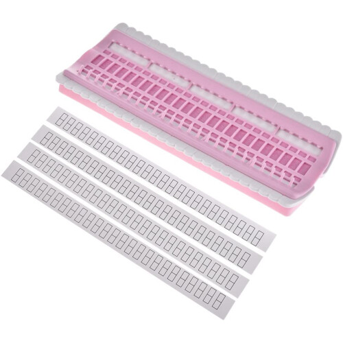Cross Stitch Garnorganizer Für Spulen Mit Perlen Rosa