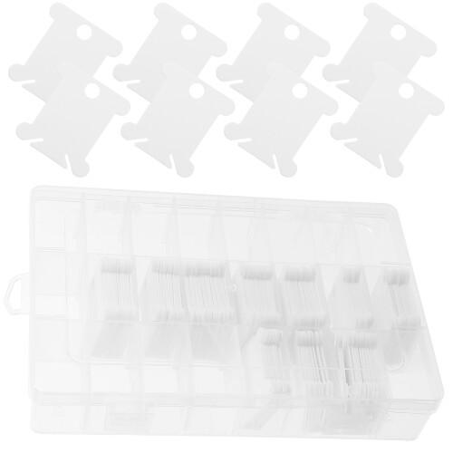 Stickgarn Organizer Mit Wickelplatte In Box