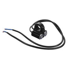 Motorcycle Fog Light Handlebar Switch Black Aluminum Material
