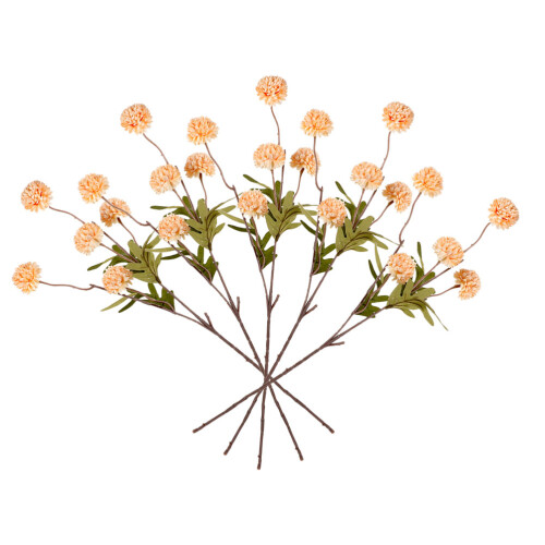 10Pcs Flores Plásticas Simuladas Dente-De- Amarelas Para DIY 2