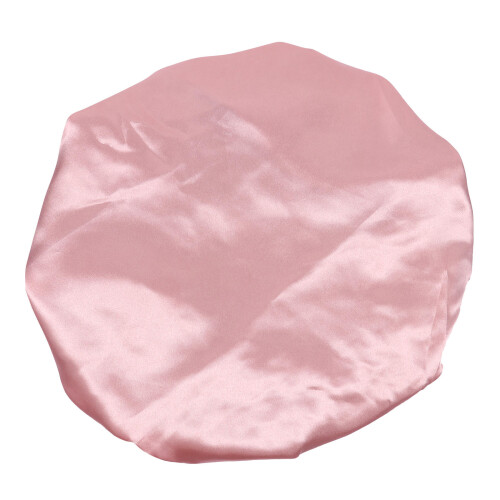 Elastisches Band Badekappe Rosa Satin 1 13x13