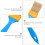 Wandfarbroller Mit Rechteckgriff Nylon 20 9