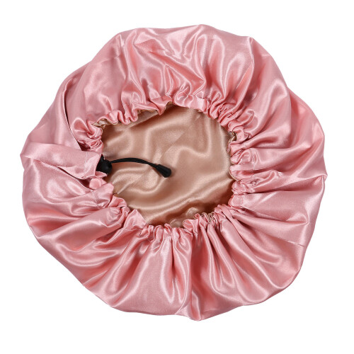 Elastisches Band Badekappe Rosa Satin 1 13x13 2