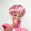 Elastisches Band Badekappe Rosa Satin 1 13x13 7