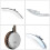 Banjo Professional Nagelstift Halter Universal Handlauf Silber 11