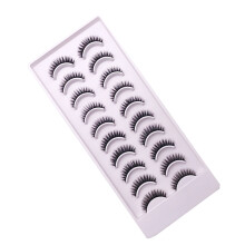 10 Paar Fake Wimpern 3D Chemische Faser Für Make Up