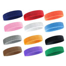 Worgeous 12 Sport Stirnband Set Für Männer Und Frauen