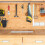 Worgeous Holzbearbeitung Schiebegriff 40X3X1,4 Cm 6