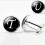 Mens Cuff Button Covers Kupfer Rund 1 Paar 5