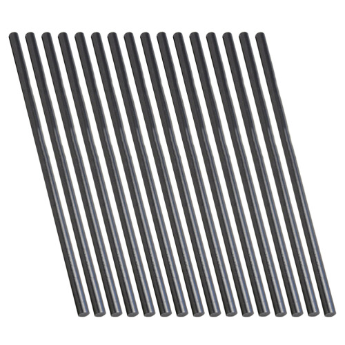 100 Bastelklebestifte 20x0,7x0,7 Cm Schwarz