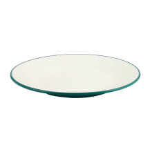 Dinner Plates Round Stackable Shallow Dishes Serving Plate For Salad Appetizer Size 25 X 25 X 2.6 cm Color A