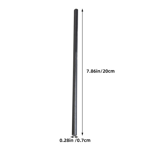 100 Bastelklebestifte 20x0,7x0,7 Cm Schwarz 1