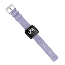1Braceletcanvas Montre Remplacement Confort Violet Pour