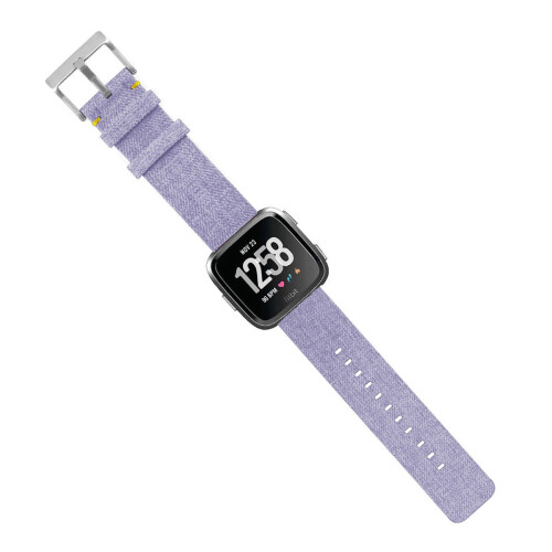 1Braceletcanvas Montre Remplacement Confort Violet Pour