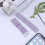 1Braceletcanvas Montre Remplacement Confort Violet Pour 5