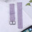 1Braceletcanvas Montre Remplacement Confort Violet Pour 9