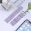 1Braceletcanvas Montre Remplacement Confort Violet Pour 8