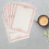 Writable Certificaatpapier Roze 6 11,67x8,25x0,04 Inch 8