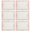 Writable Certificaatpapier Roze 6 11,67x8,25x0,04 Inch 9