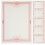 Writable Certificaatpapier Roze 6 11,67x8,25x0,04 Inch 4