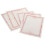 Writable Certificaatpapier Roze 6 11,67x8,25x0,04 Inch 11