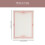 Writable Certificaatpapier Roze 6 11,67x8,25x0,04 Inch 3