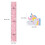 3D Kinderstickers Baby Hoogtemeter Cartoon 2