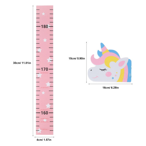 3D Kinderstickers Baby Hoogtemeter Cartoon 1