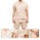 Sauna Mannelijk Lichtgeel Polyester Katoen 1 Set 4