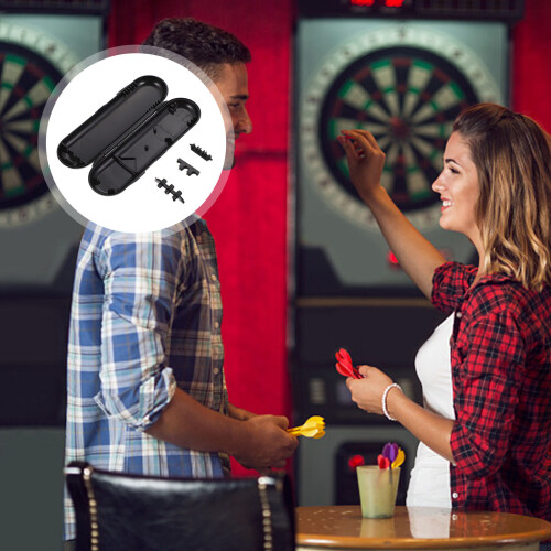 1Boîte De Stockage Noire Pour Fléchettes Sécurisée 2