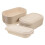 25 Sets Pulp Maaltijdvoorbereidingscontainers Draagbaar 7