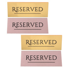 Restaurant Tafelbord Gereserveerd Bruiloftsborden Multi 4