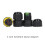 Outdoor Electrical Cable Connector IP68 Rated 5-Pack Underground 3-Wire Junction Boxes 2