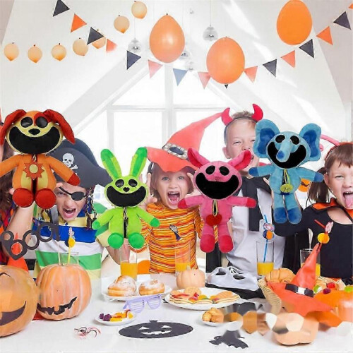 8pcs Hoppy Plush Smiling Critters Plushies 1