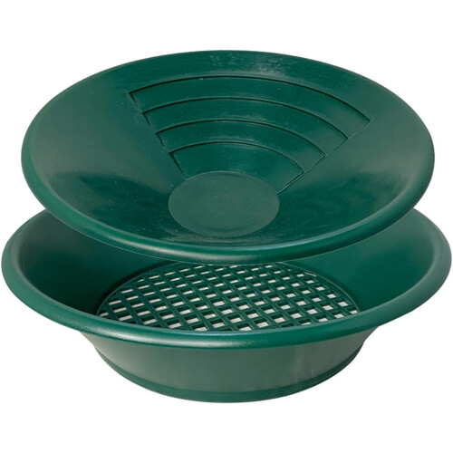 Gold Pans Outdoor Prospecting Kit For Beginners River Dredging Mining Basins 2