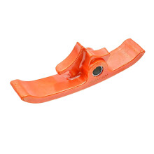 Motorcycle Swingarm Chain Slider Kit With Chain Guard Guide And Orange Brake Hose Clamp For SX/SXF/XC/XCF/FC/FX/FS/TC/TX