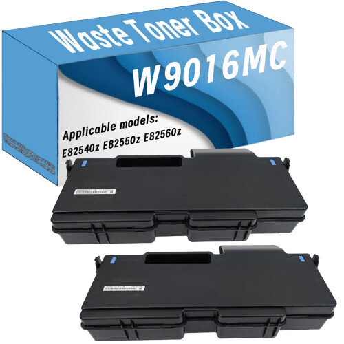 W9016MC Waste Toner Container For HP E82540z E82550z E82560z Printers 2-Pack
