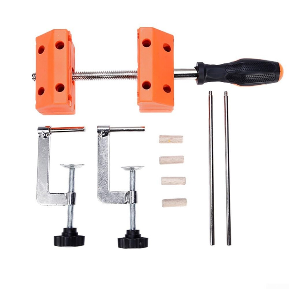 Metal Construction Adjustable Bench Vise Woodworking Vise 6-Inch Jaw Secure Wood Clamping 9016109372307