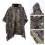 Camouflage Regenmantel Umhang Multifunktions Poncho Einfach Zu 1