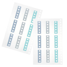 Book Index Tabs 18 1,89x0,86x0,00 Zoll