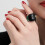Portable Smart Digital Prayer Reminder With Adjustable Tally Ring Design Compact Size Black 4