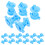 Raindrops 40 Elektrischer Isolator 5,90x4,80x3,80 Cm Blau 11