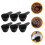 Household Coffee Bean Measuring Spoon 6Stk Abs Material 2