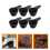 Household Coffee Bean Measuring Spoon 6Stk Abs Material 4