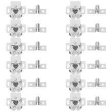 12 Sets Rollenfalle Schrankverriegelung Kleiderschranktürschalter