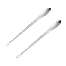 2Stk Gabeln Mit Kopf Für Meeresfrüchte