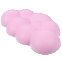 Ergonomische Tastaturhandgelenkauflage Rosa Pu 1 Satz 5,5x3,1x0,8 Zoll