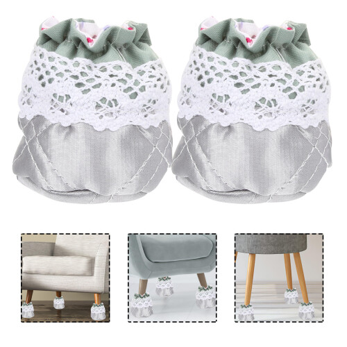 4Stück Und Fußschutz Baumwollstoff 2