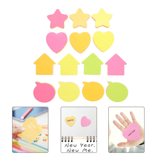16St Geformte Notizzettel Bewegliche -Applikation 2